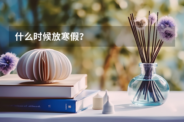 什么时候放寒假?