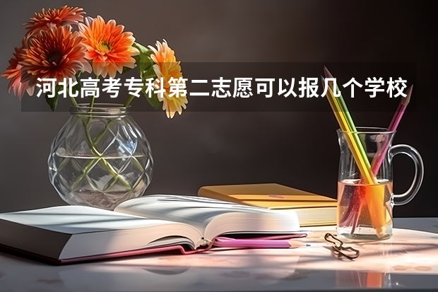 河北高考专科第二志愿可以报几个学校？ 河北专科志愿可以填几个学校几个专业