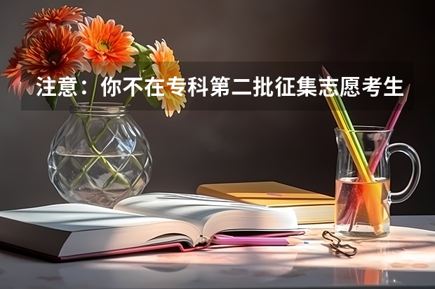 注意:你不在专科第二批征集志愿考生名单中,填报征集志愿数据无效!)是什么意思