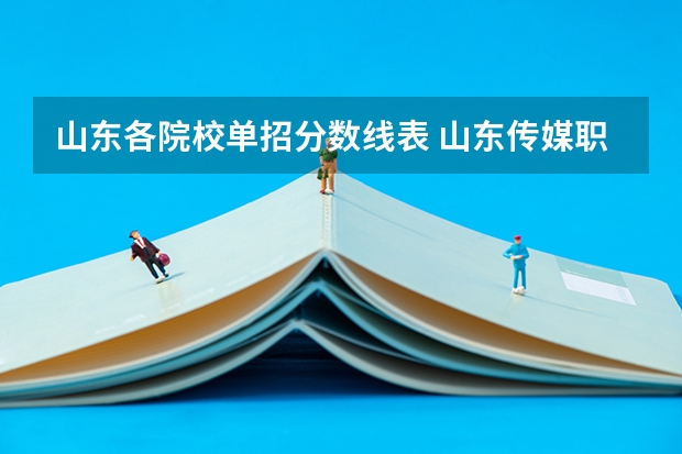 山东各院校单招分数线表 山东传媒职业学院2023单招录取线
