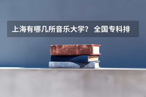 上海有哪几所音乐大学？ 全国专科排名2023最新排名