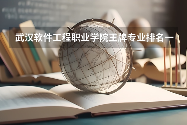 武汉软件工程职业学院王牌专业排名一览表(大学热门专业排名前十名)