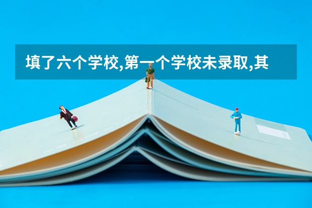 填了六个学校,第一个学校未录取,其它五个学校中会有录取的机会吗?