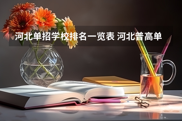 河北单招学校排名一览表 河北普高单招学校排名