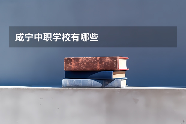 咸宁中职学校有哪些